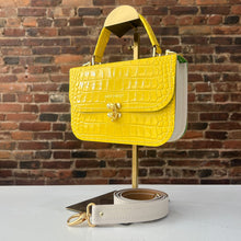 Load image into Gallery viewer, Patent Yellow Croc
