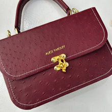 Load image into Gallery viewer, Burgundy Ostrich
