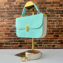 Load image into Gallery viewer, Bright Light Seafoam Croc
