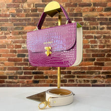 Load image into Gallery viewer, Purple Two-Toned Small Croc
