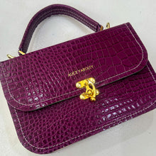 Load image into Gallery viewer, Purple Two-Toned Small Croc
