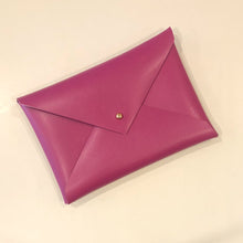 Load image into Gallery viewer, Classic Envelope Clutch- Fuchsia
