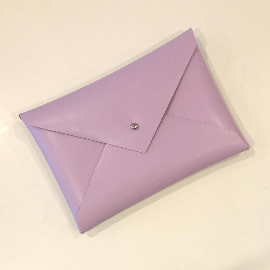 Classic Envelope Clutch- Lilac