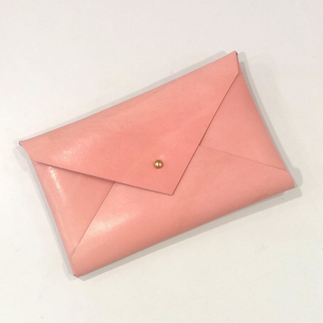Envelope Clutch (Med.)- Salmon