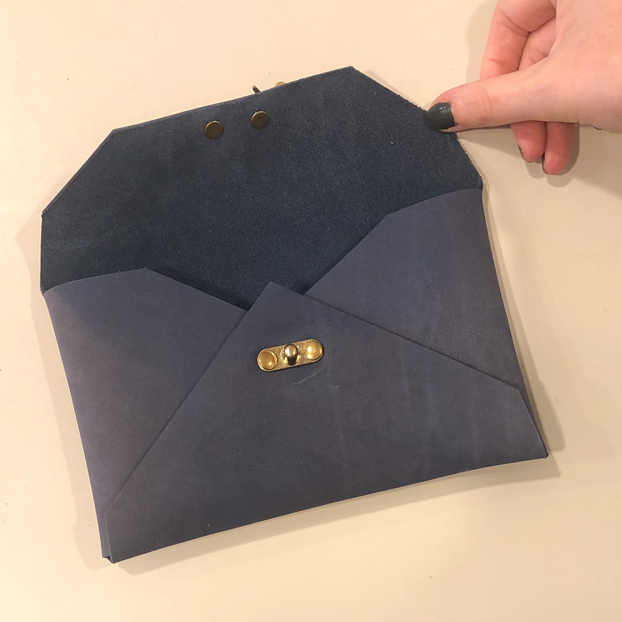 Classic Envelope Clutch – Alice Yardley Maine